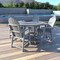 Highwood Usa Hamilton 5pc Round Counter Height Outdoor Patio Furniture Dining Set AD-CNA48-HGR - alternate 2